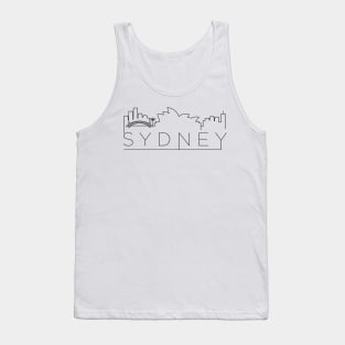 Sydney Minimal Skyline Tank Top